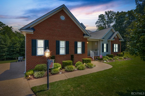 601 Carldan Road Richmond, VA 23227 - Photo 2 of 43 View of front of home with brick and meticulously