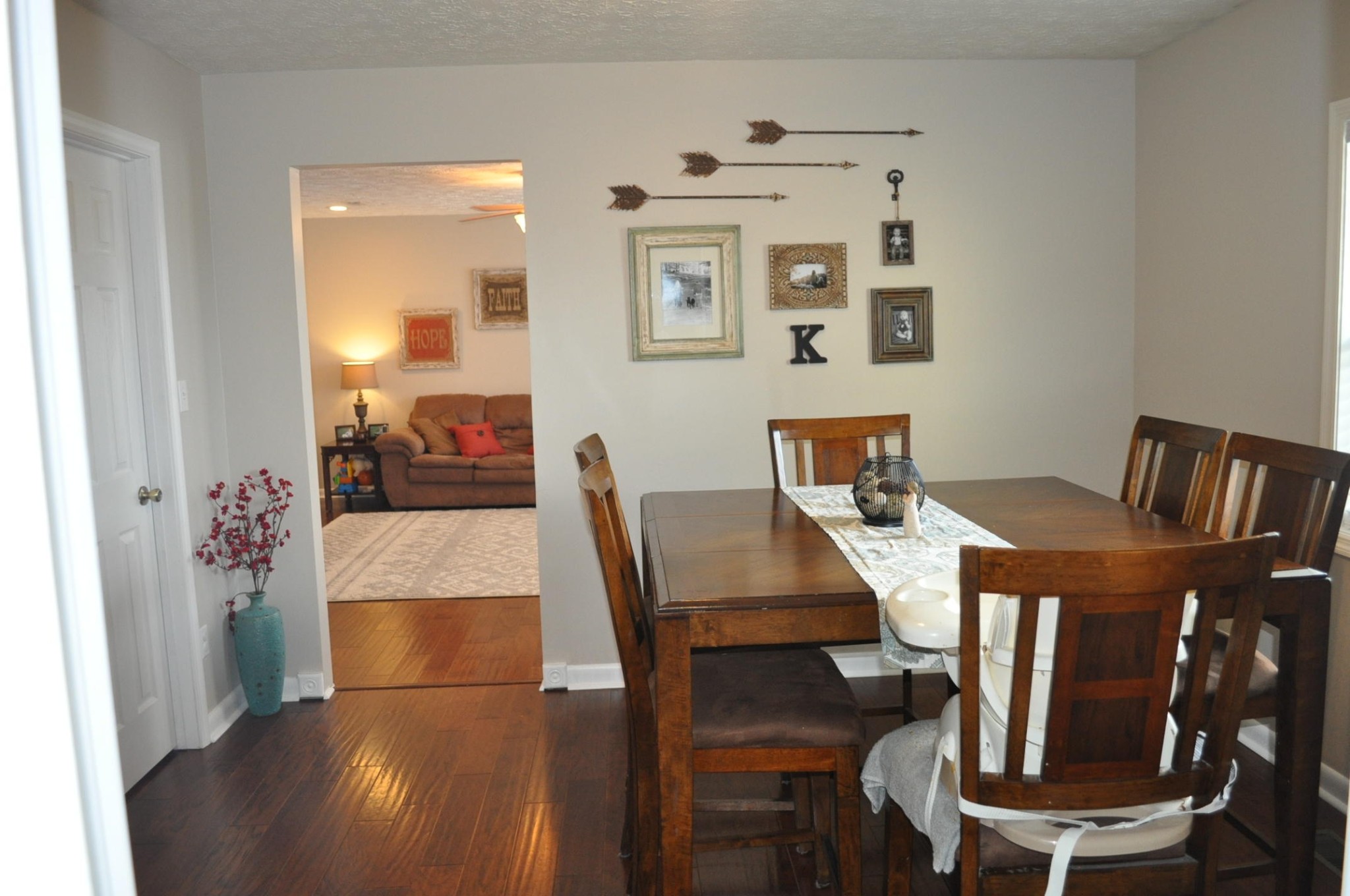 256 Rench Road Kingston, TN 37763 - Photo 8 of 23 a view of a dining room with furniture and wooden floor