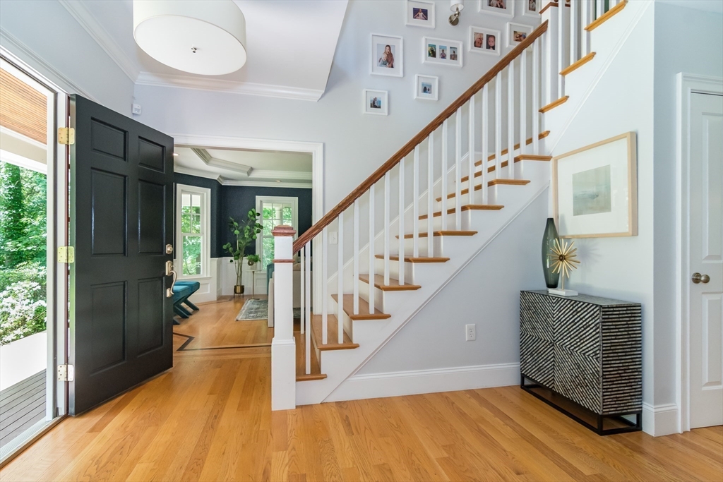 26 Sedgemeadow Road Wayland, MA 01778 - Photo 4 of 28 a view of entryway and hall with wooden floor
