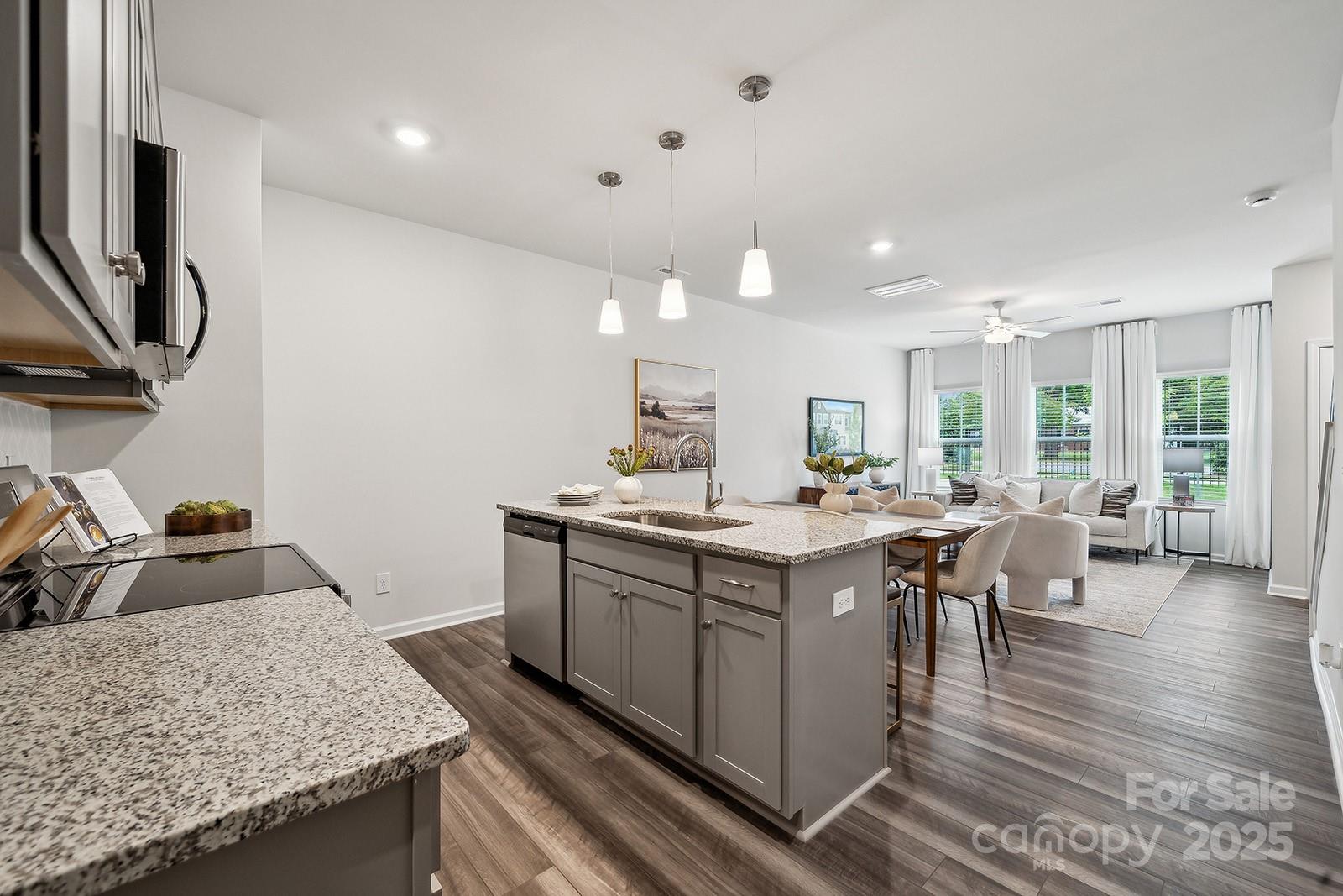 4754 Lakeview Road, Unit 19 Charlotte, NC 28216 - Photo 13 of 27 a kitchen with lots of counter top space