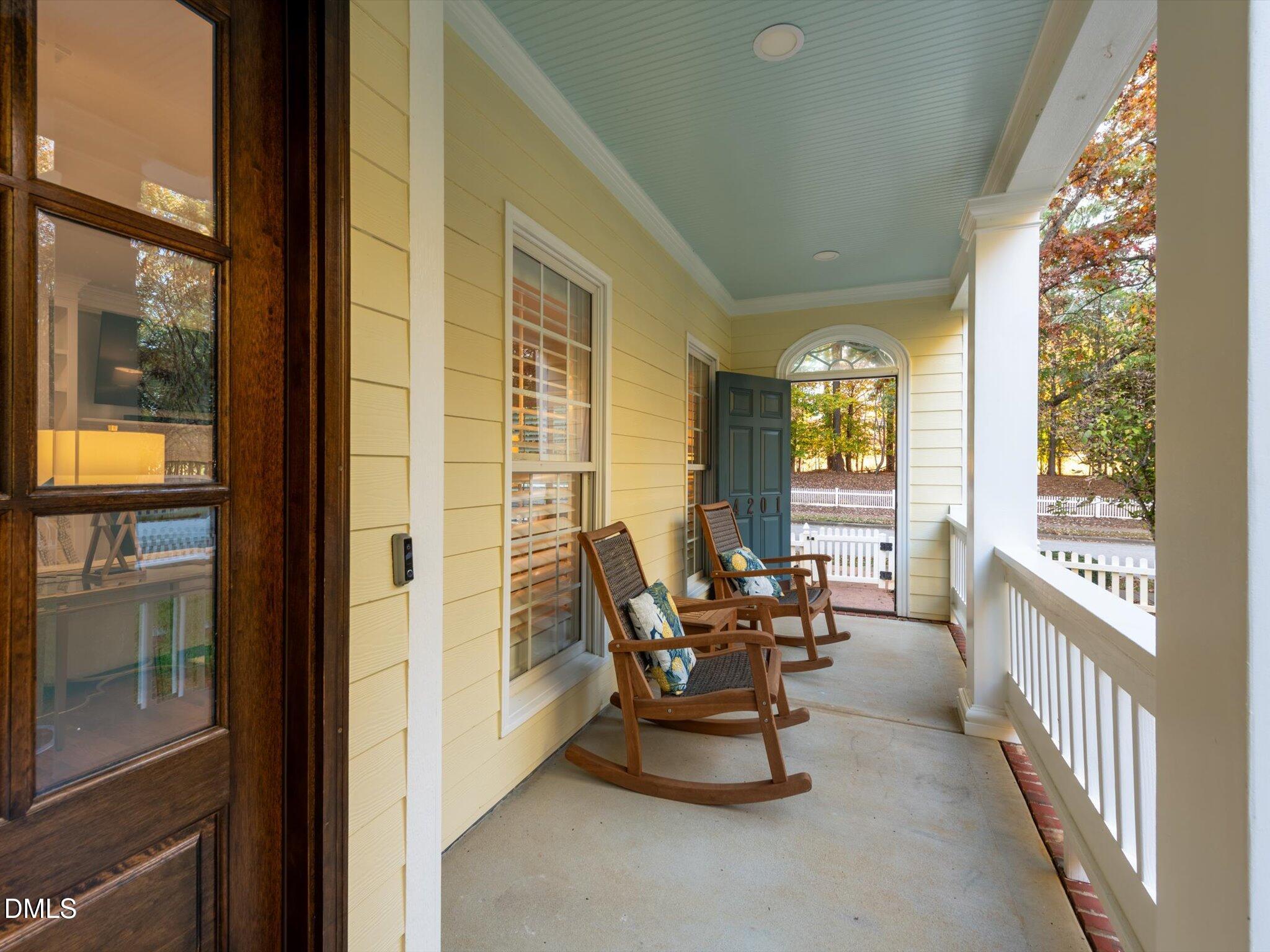 4201 Falls River Avenue Raleigh, NC 27614 - Photo 9 of 52 a dining room with furniture and windows