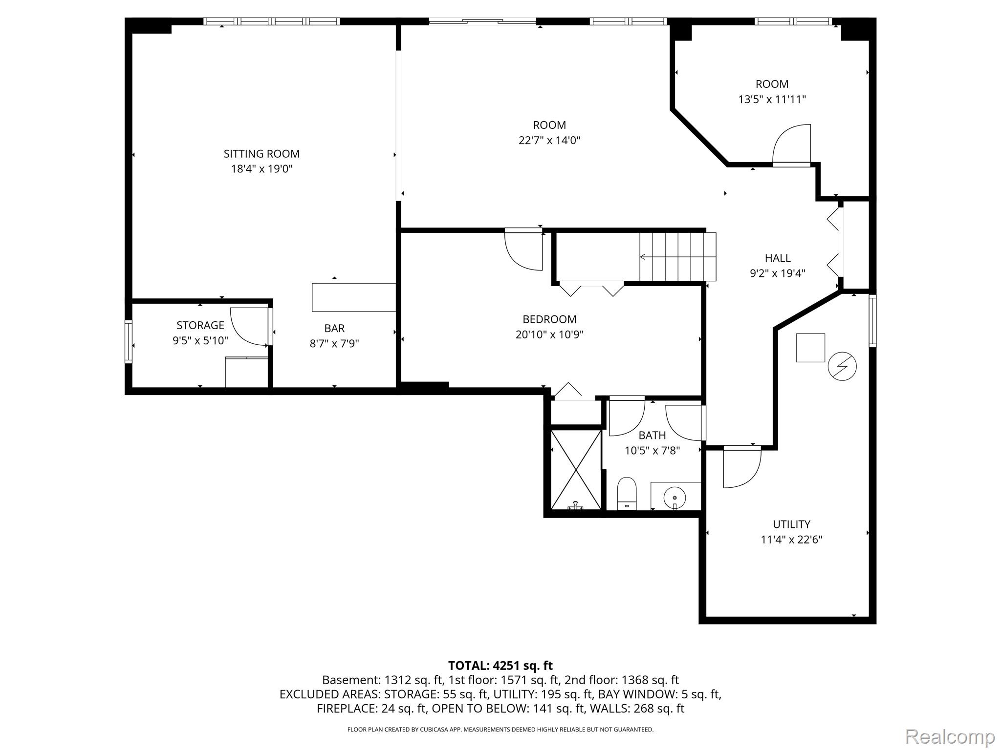 1476 Werth Drive Rochester, MI 48306 - Photo 52 of 55 Floor plan