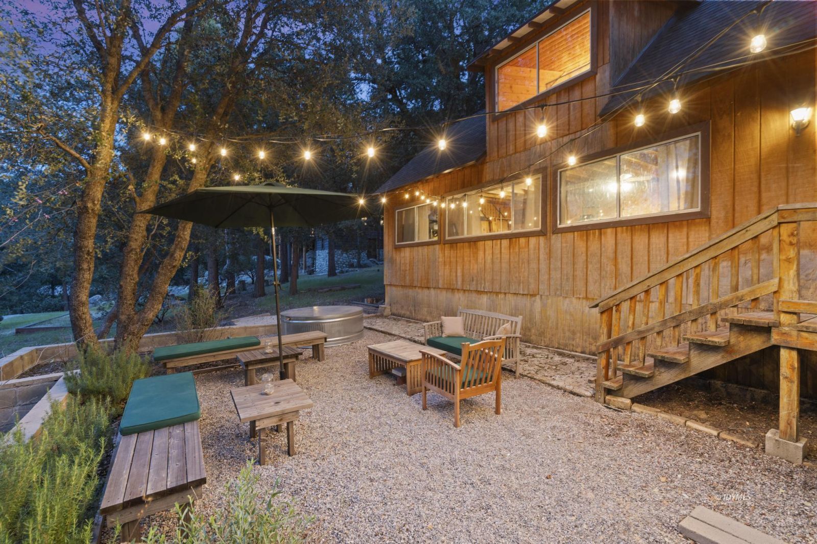 53241 Middleridge Drive Idyllwild, CA 92549 - Photo 35 of 48 a outdoor space with chairs