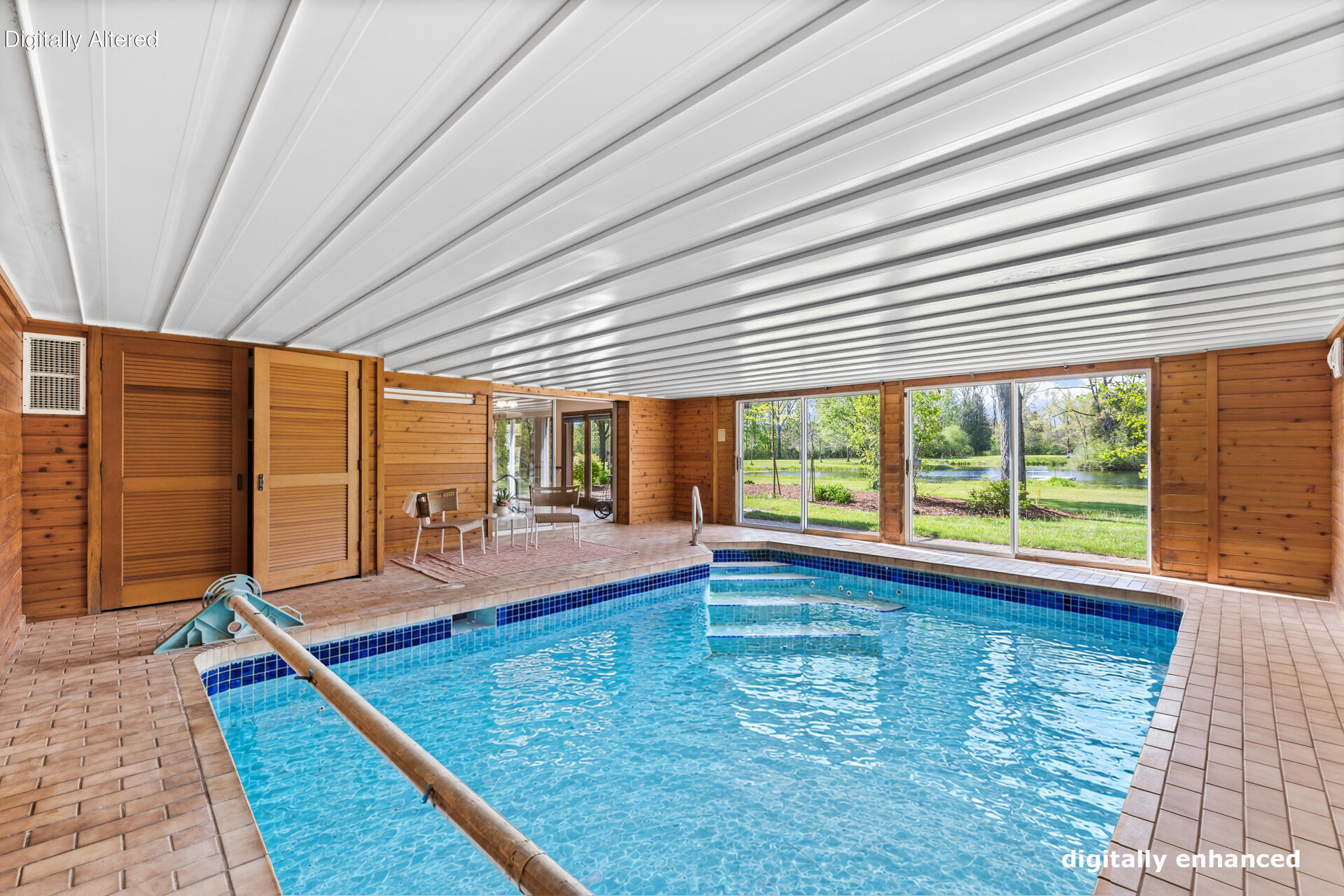 1041 Horns Corners Road Cedarburg, WI 53012 - Photo 22 of 53 Indoor Pool