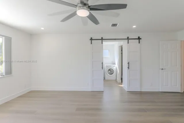 wooden floor in an empty room