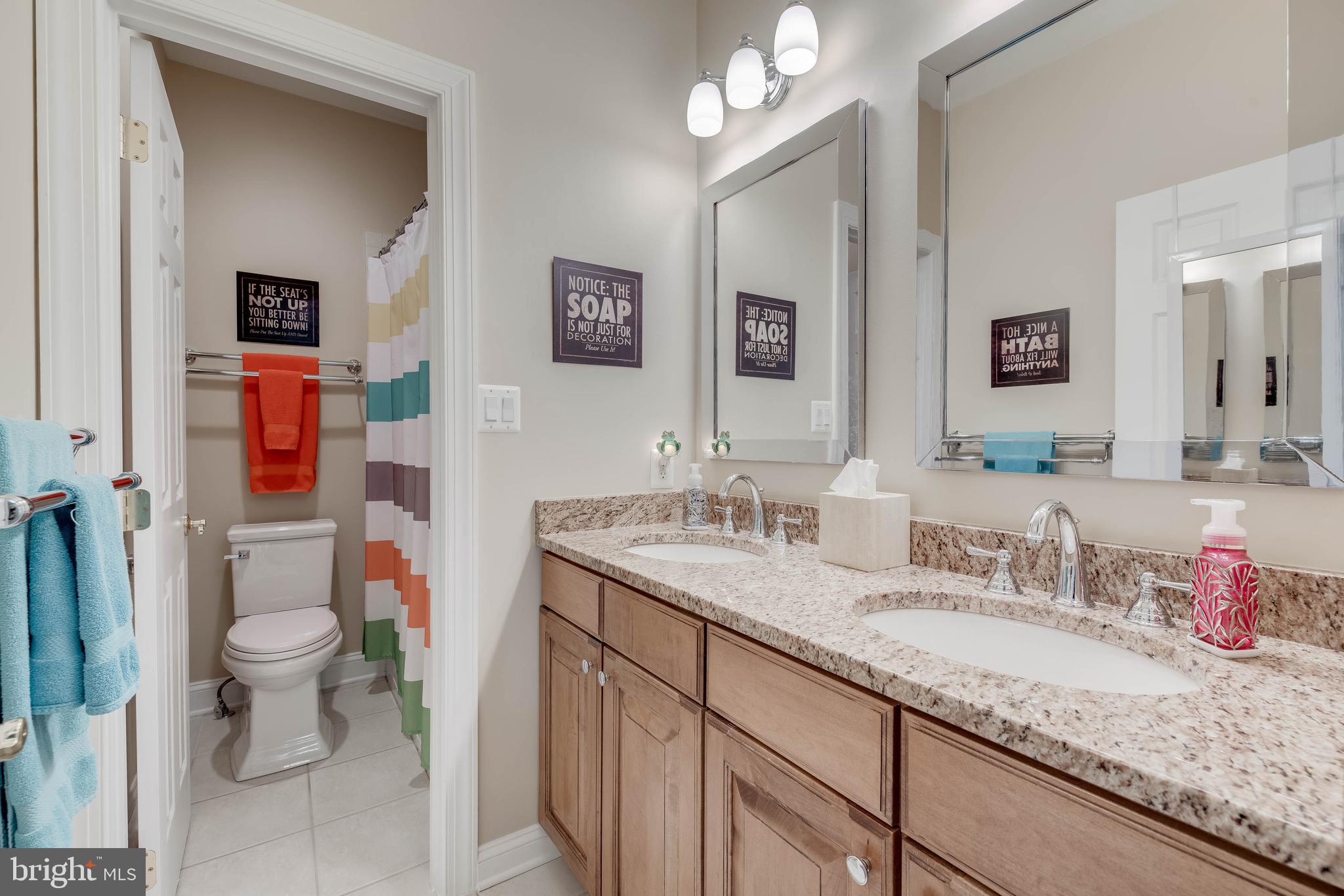 13 Fallston View Court Fallston, MD 21047 - Photo 24 of 48 Updated Hall Bath on Upper-Level