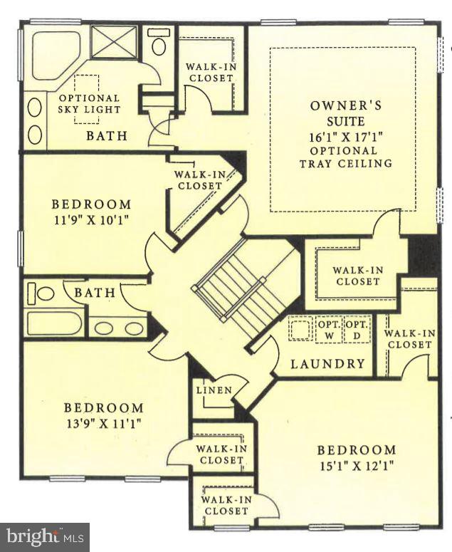 13 Fallston View Court Fallston, MD 21047 - Photo 45 of 48 3rd Level Floor Plan