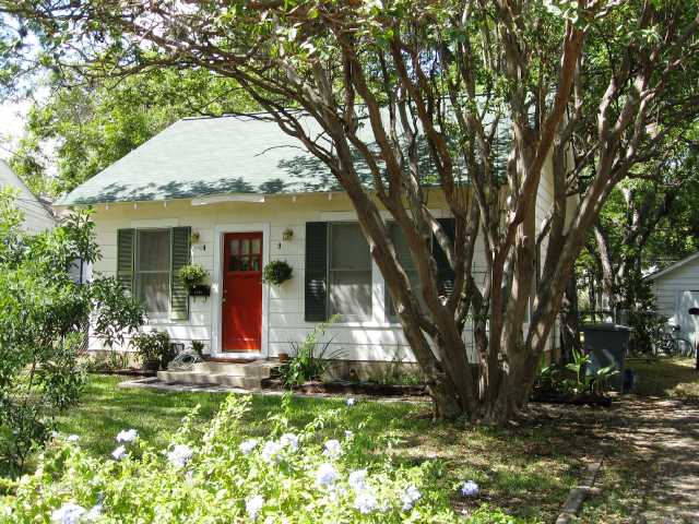 front view of house with a yard