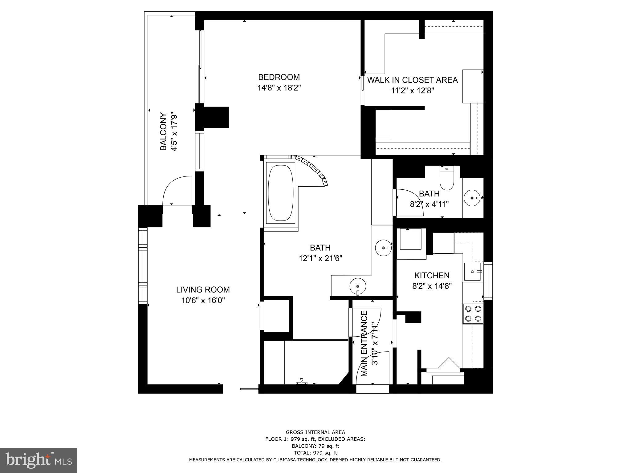 111 Hamlet Hill Road, Unit 807 Baltimore, MD 21210 - Photo 40 of 41 Floor Plan