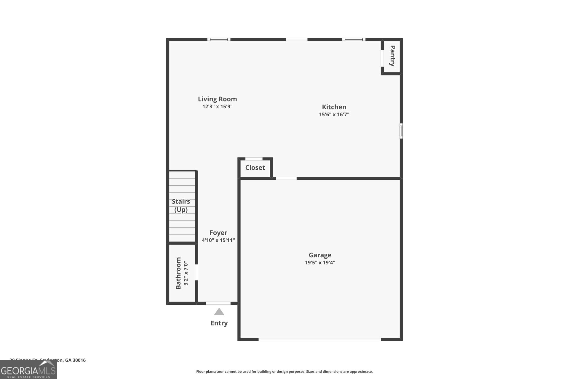 20 Sloane Court Covington, GA 30016 - Photo 15 of 16 a picture of door with a white cabinet