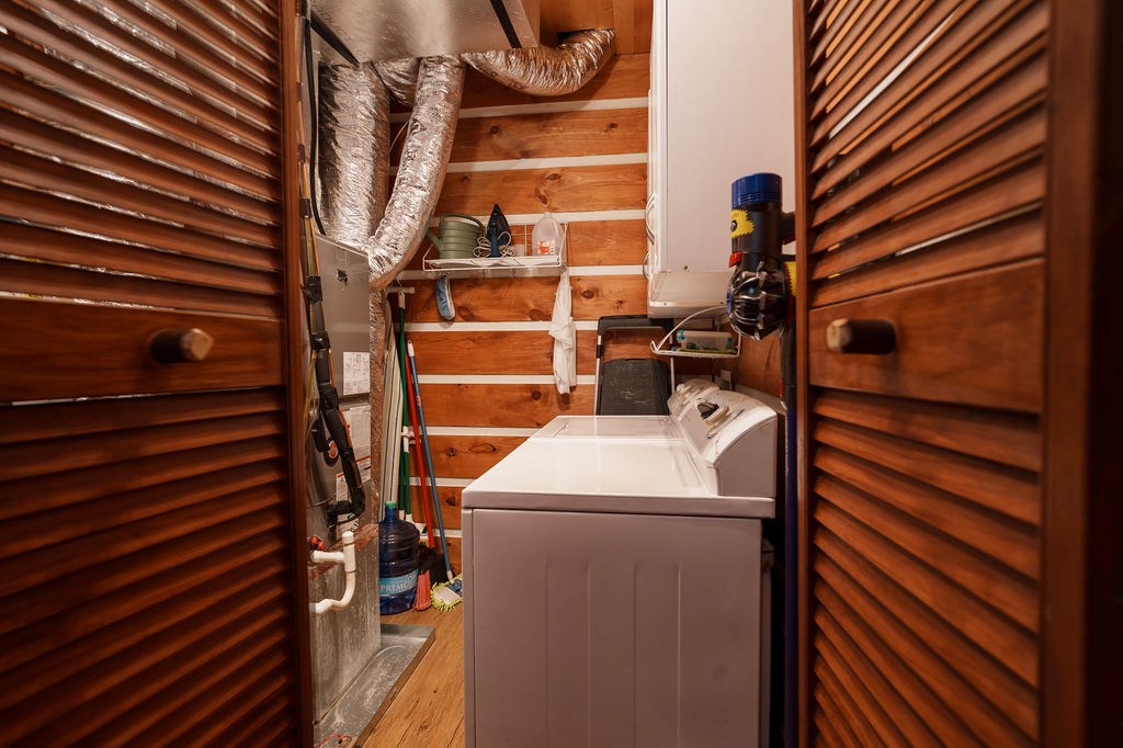 120 Foxfire Road Blue Ridge, GA 30513 - Photo 33 of 55 a utility room with dryer and washer