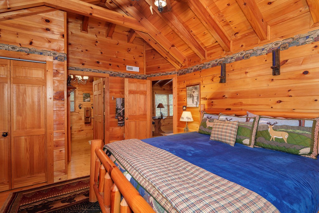 120 Foxfire Road Blue Ridge, GA 30513 - Photo 42 of 55 a view of a balcony with wooden floor