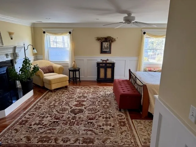 a bathroom with a sink a mirror and a shower