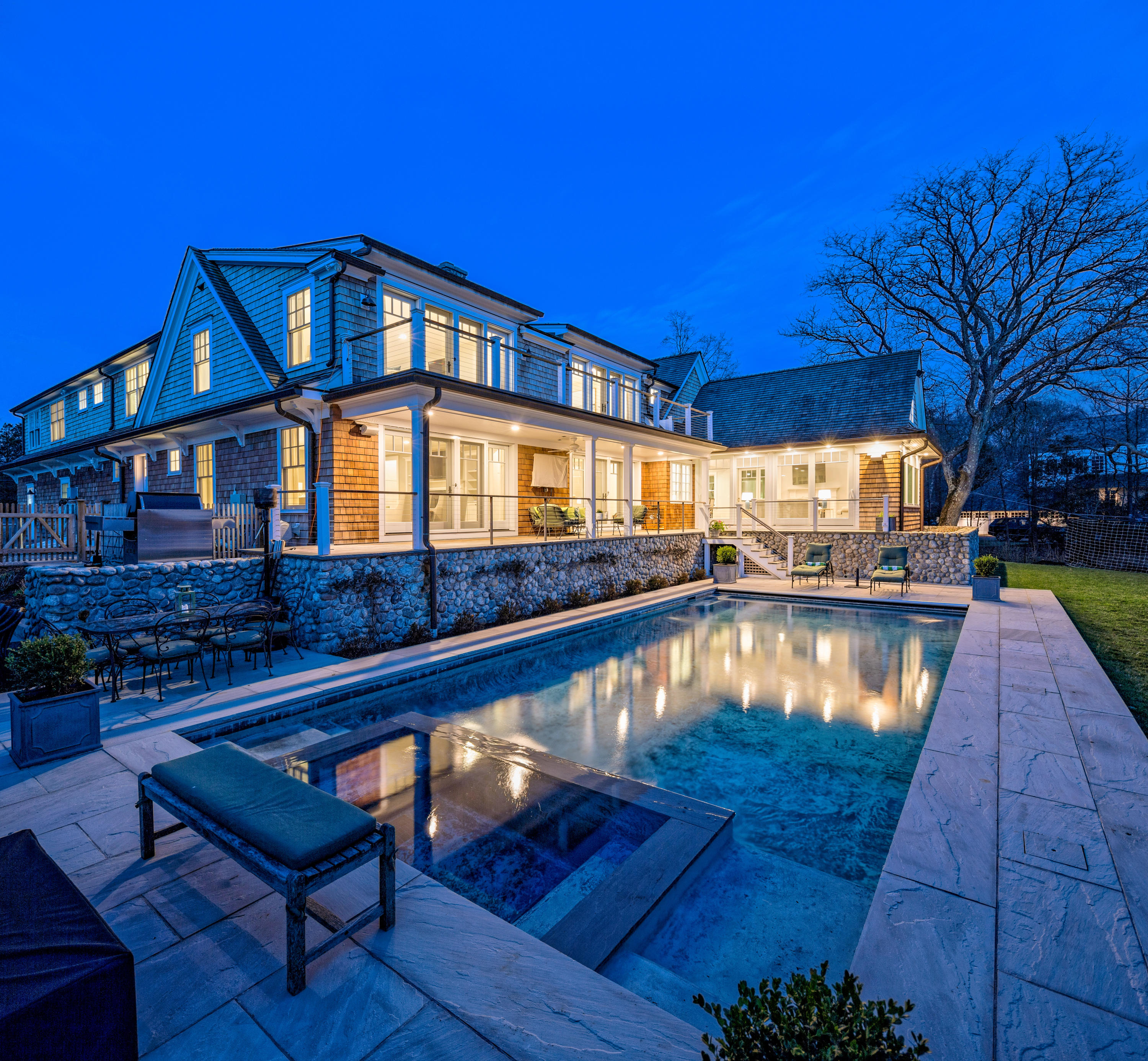 6 Contentment Island Road Darien, CT 06820 - Photo 8 of 40 a view of swimming pool with seating area