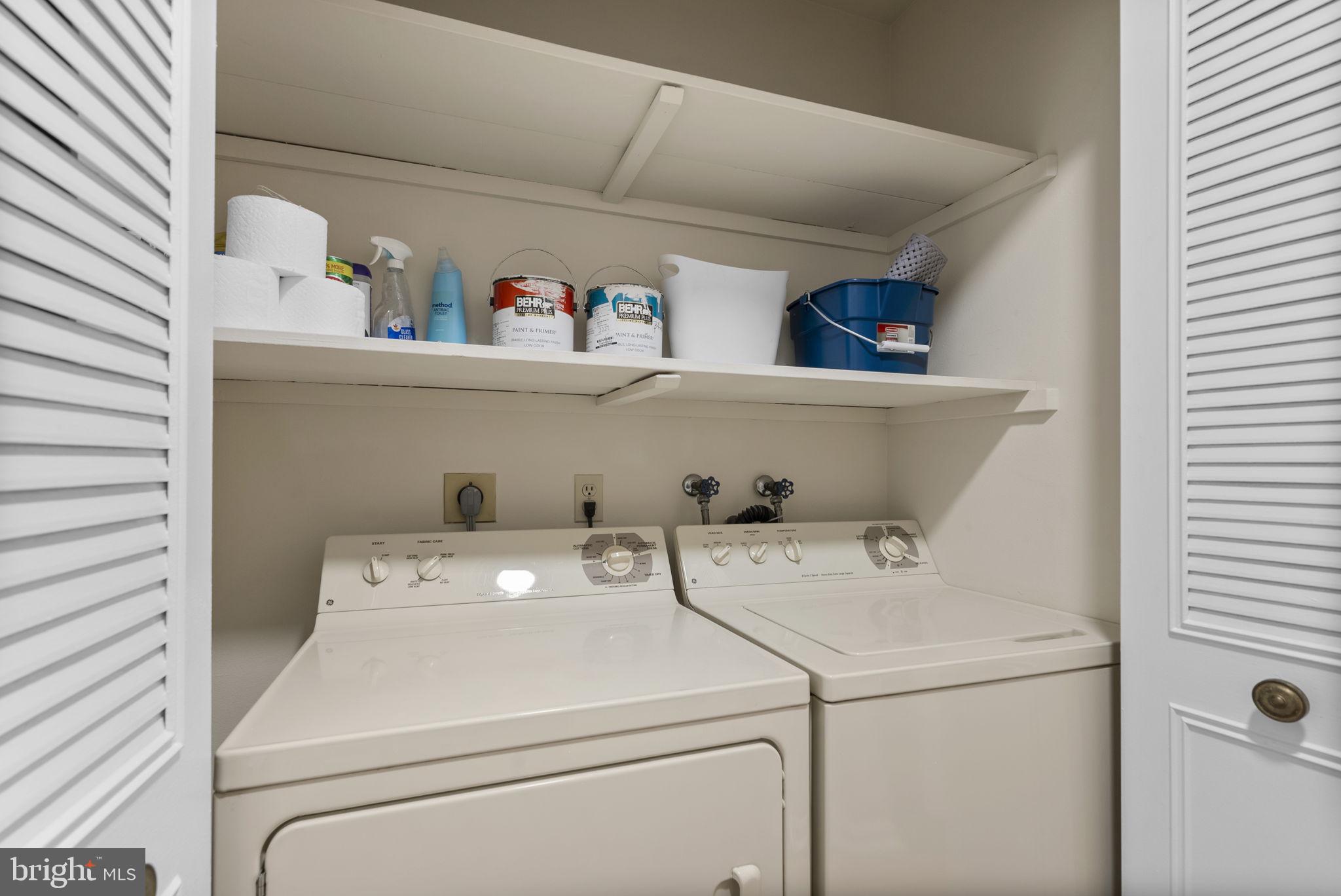 3382 Chiswick Court, Unit 512D Silver Spring, MD 20906 - Photo 21 of 50 Laundry closet with full size washer and dryer!