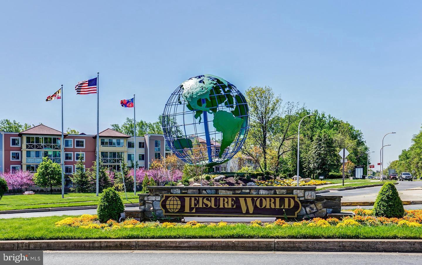 3382 Chiswick Court, Unit 512D Silver Spring, MD 20906 - Photo 28 of 50 The famous Leisure World globe!