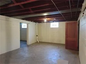 a view of empty room