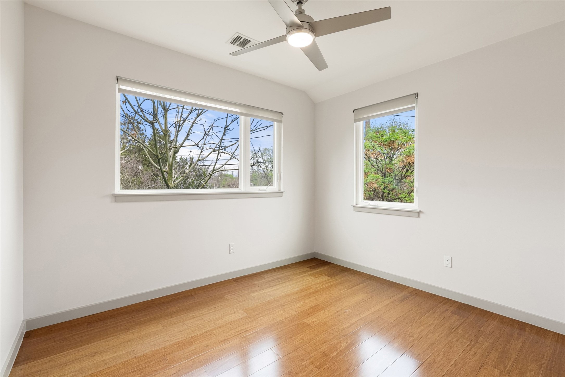 2805 Sol Wilson Avenue, Unit B Austin, TX 78702 - Photo 18 of 34 Second bedroom at the top of the stairs.