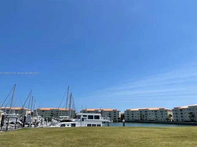 a view of a ocean with boats