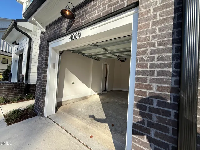 a view of a door of the house