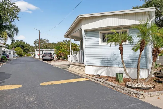 a view of front door of house