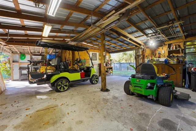 a view of a volley ball court