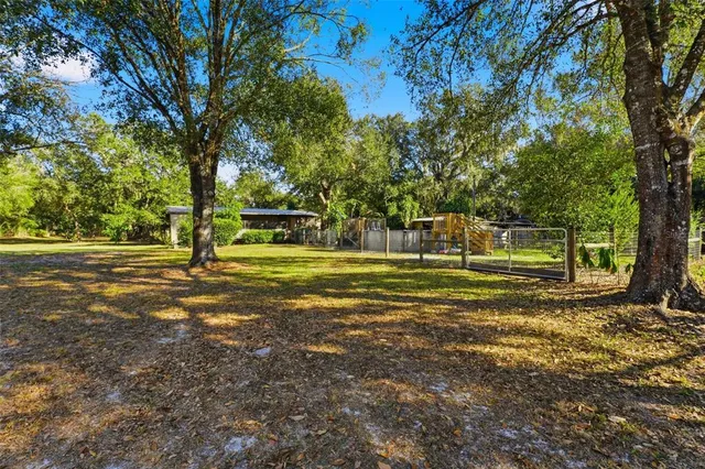 a view of a golf course