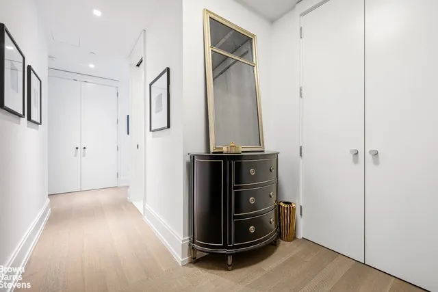 a view of room with refrigerator