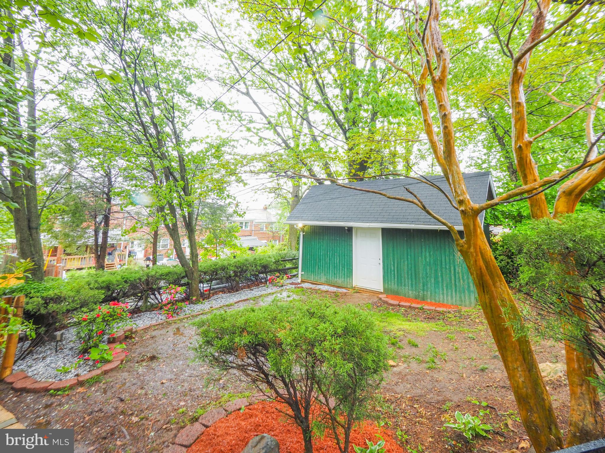 5526 Channing Road Baltimore, MD 21229 - Photo 25 of 42 Backyard with large shed