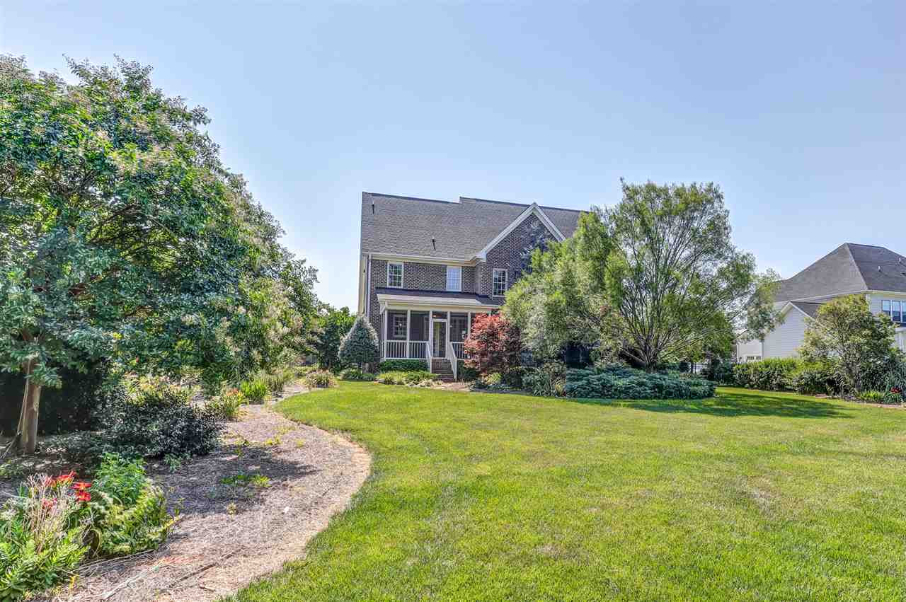 3312 Cotten Road Raleigh, NC 27603 - Photo 3 of 30 Lot is beautifully landscaped!! Fenced back yard! Exterior Back