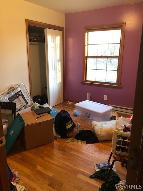 4520 River Road West Goochland, VA 23063 - Photo 8 of 18 a bedroom with a bed and wooden floor