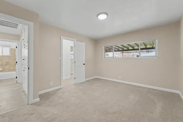 wooden floor in an empty room