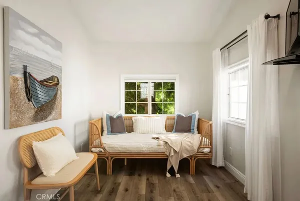 a spacious bathroom with a shower