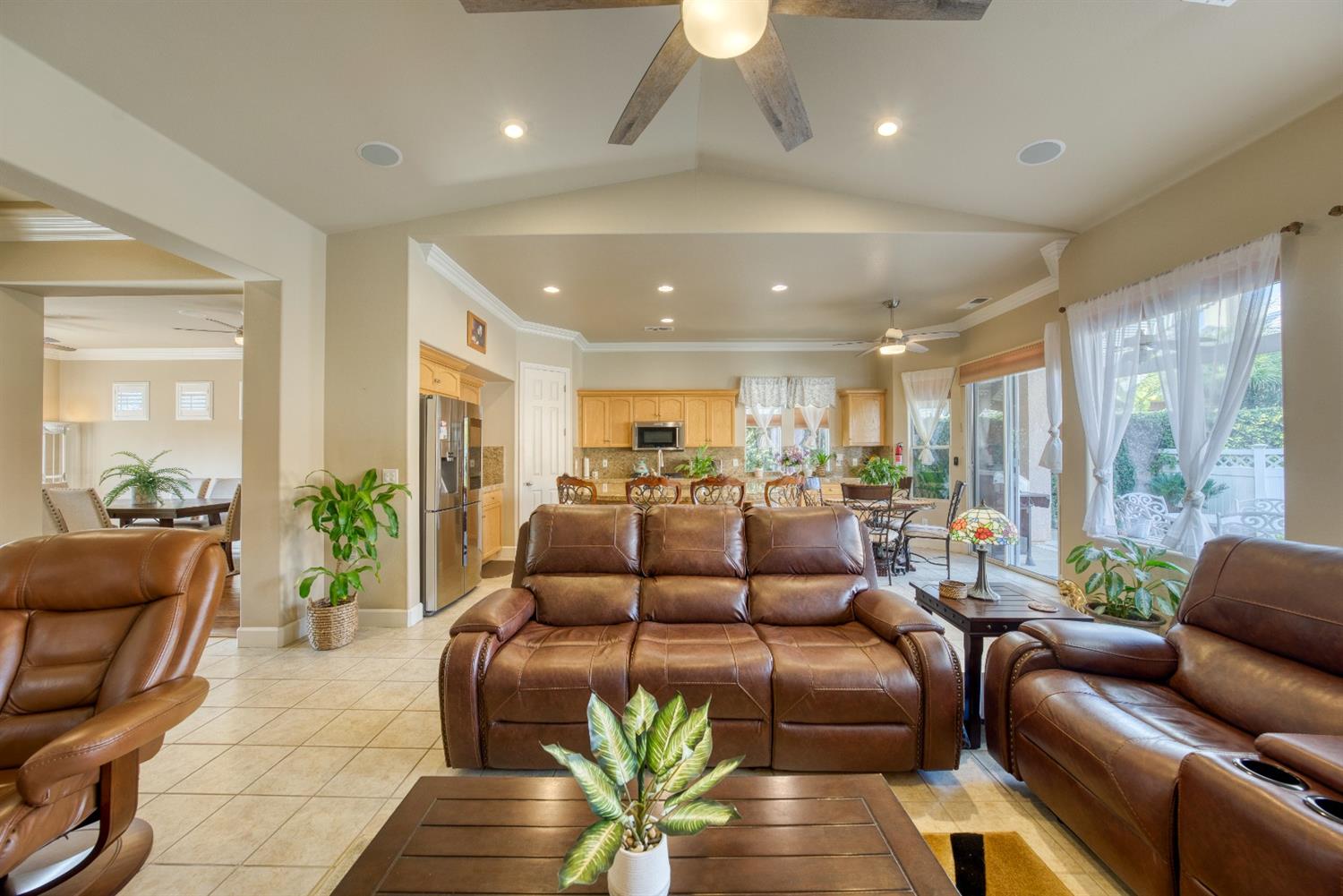 143 West Bedford Avenue Clovis, CA 93611 - Photo 17 of 55 a living room with furniture and a large window
