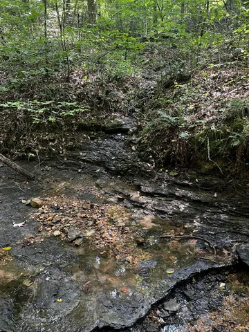 a view of an outdoor space with mountain view