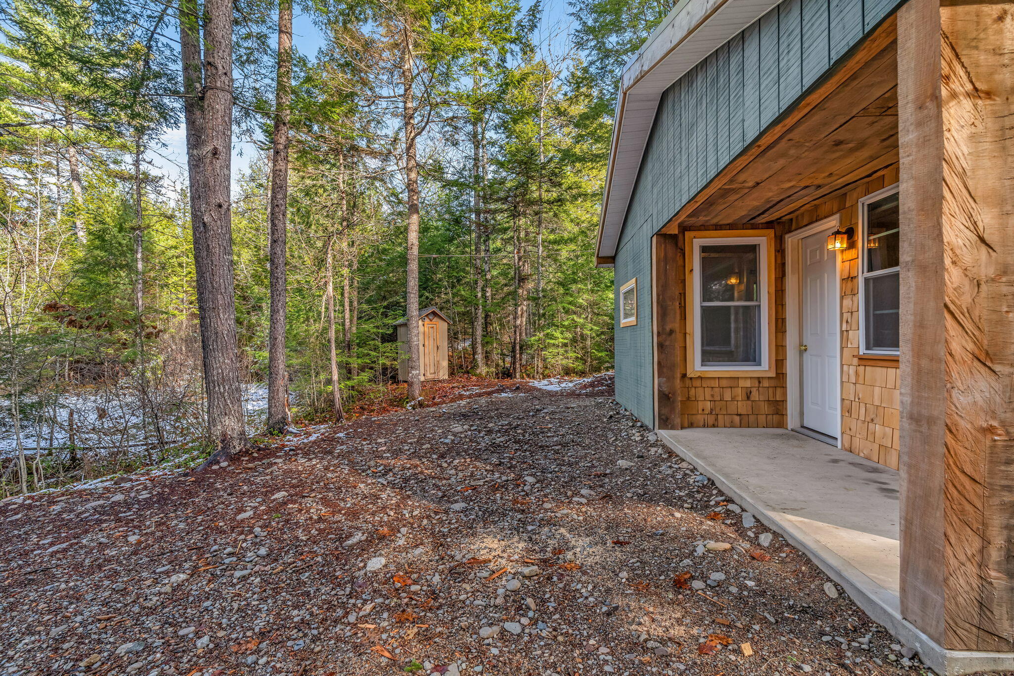 210 Pleasant Street Passadumkeag, ME 04475 - Photo 11 of 17 Outside side angle