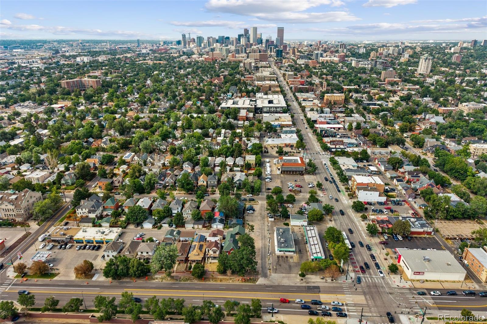 35 West Byers Place Denver, CO 80223 - Photo 31 of 31 an aerial view of multiple house