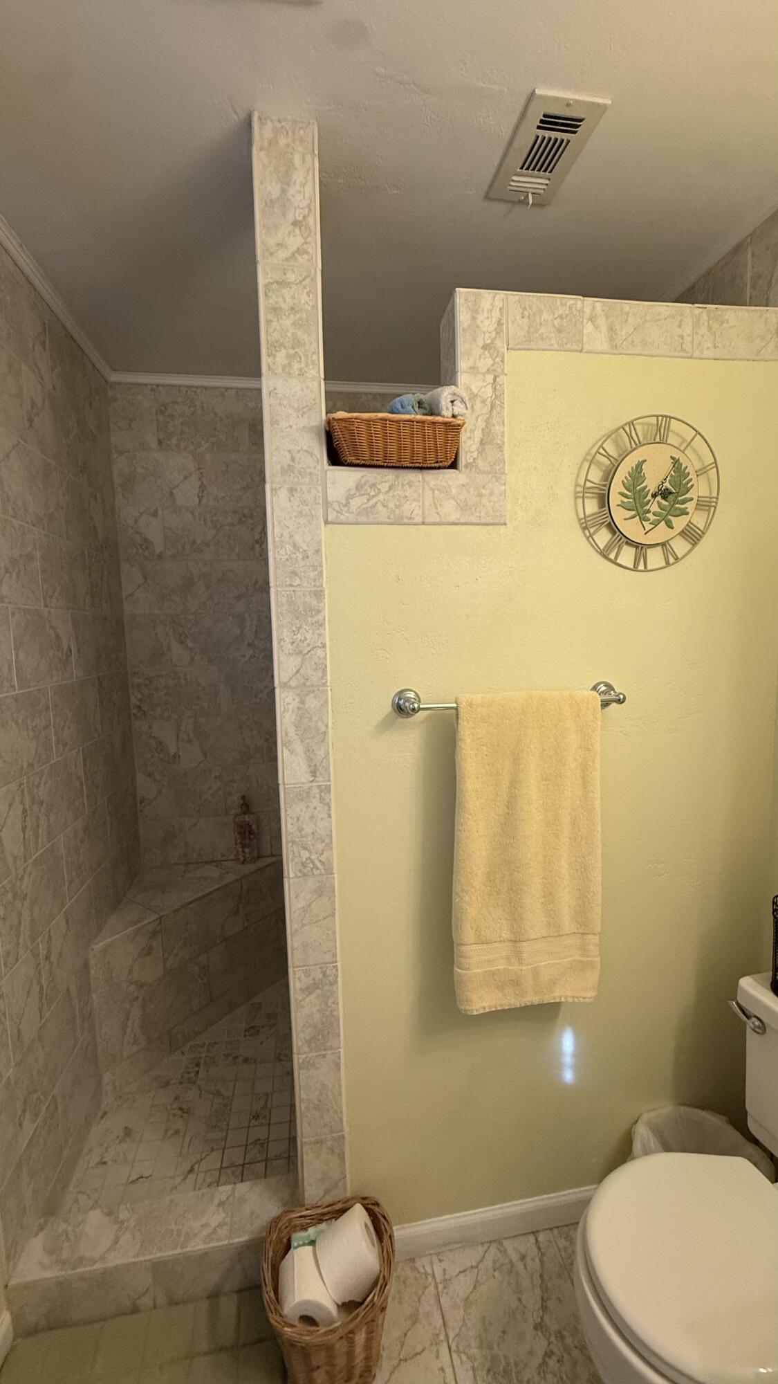 238 Martisa Road Northwest Fort Walton Beach, FL 32548 - Photo 18 of 48 a bathroom with a toilet and a shower