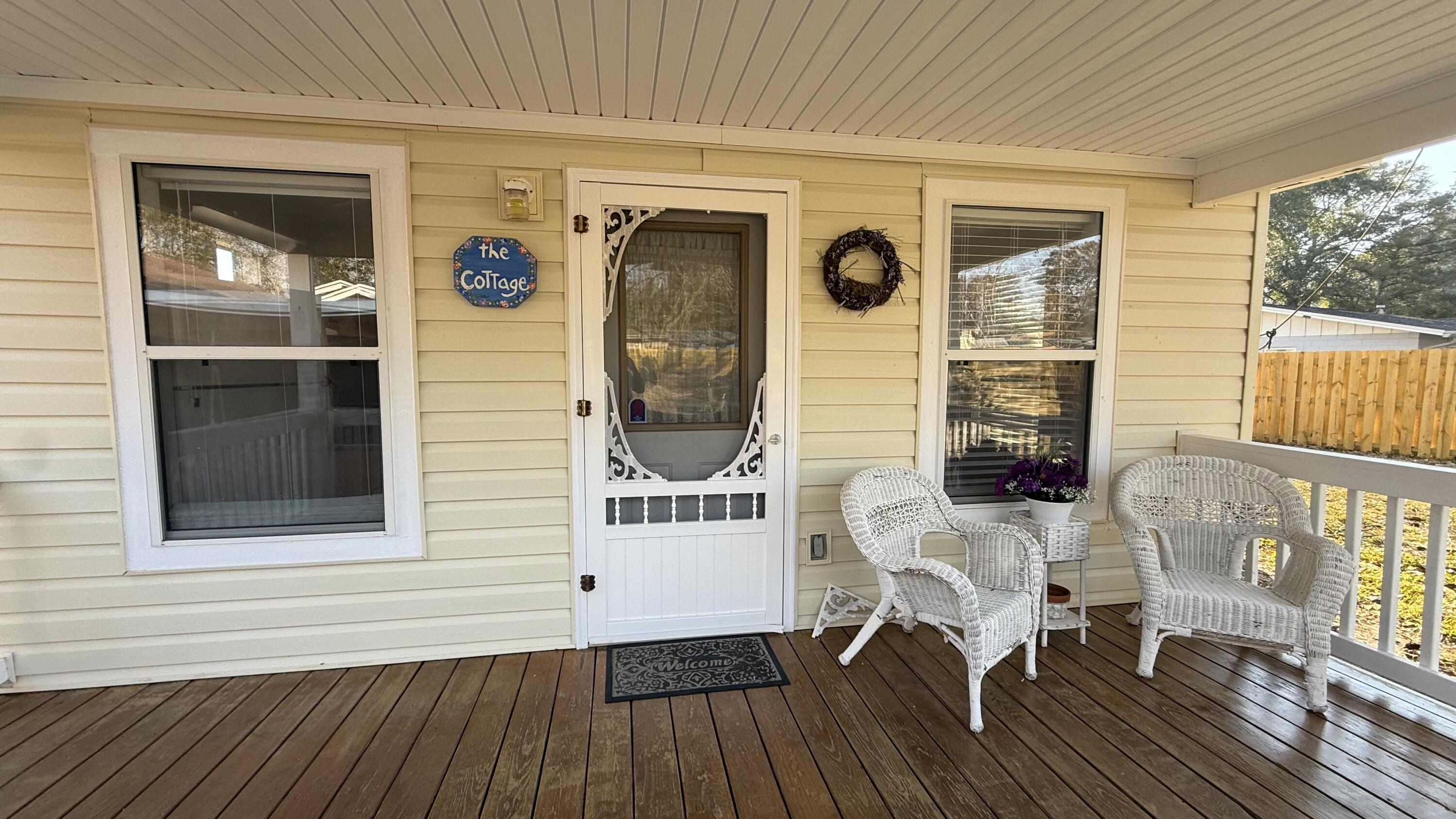 238 Martisa Road Northwest Fort Walton Beach, FL 32548 - Photo 36 of 48 a view of a house with deck
