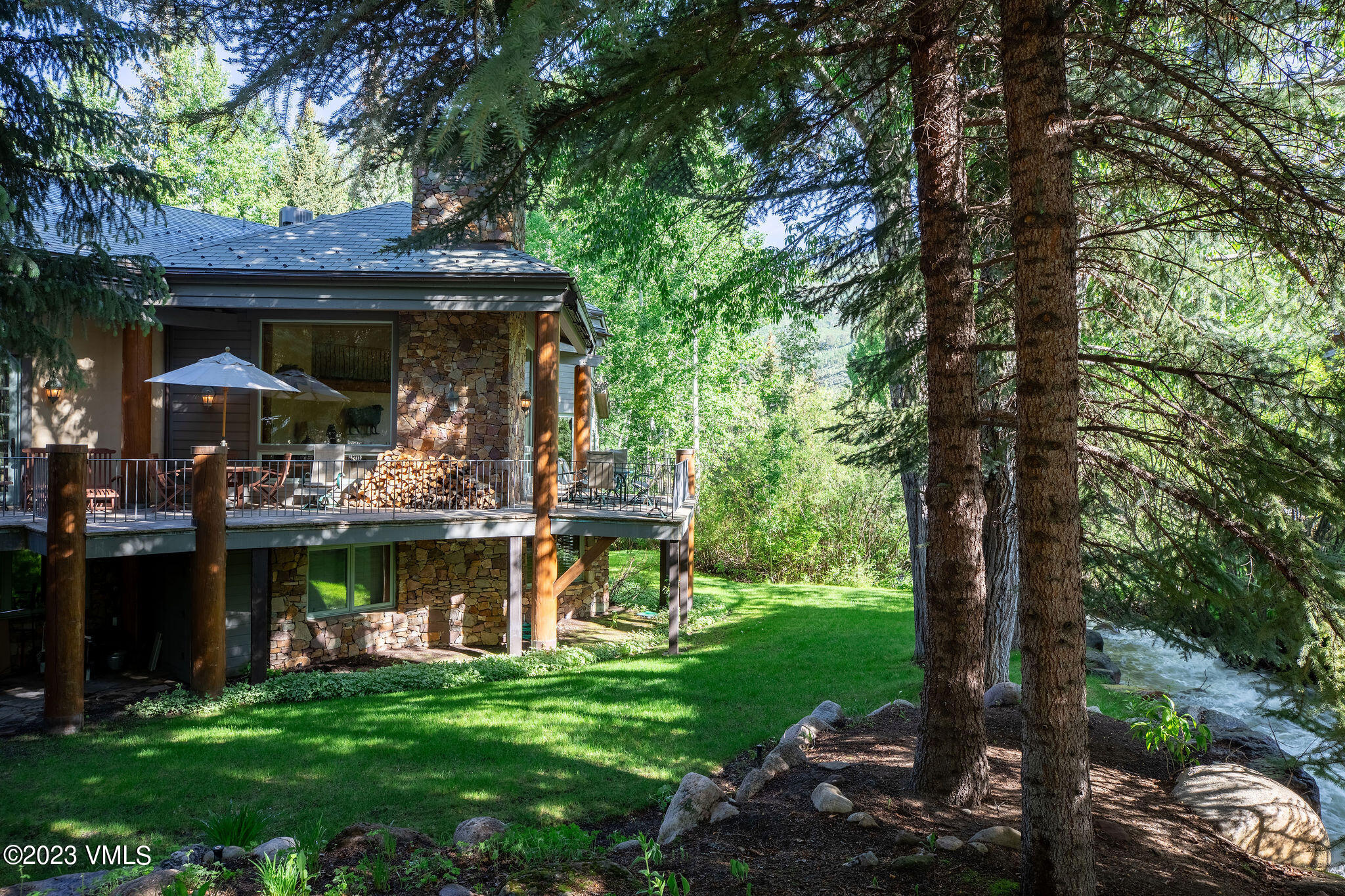 315 Mill Creek Circle Vail, CO 81657 - Photo 43 of 47 315_mill_creek_exterior_yard_a