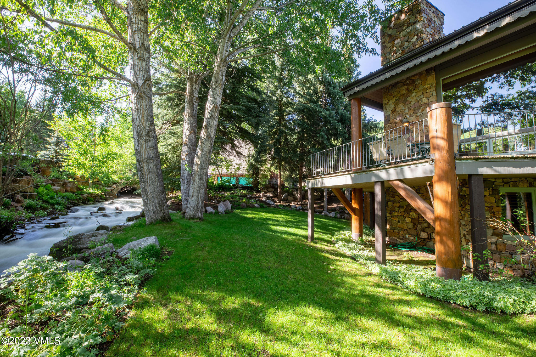 315 Mill Creek Circle Vail, CO 81657 - Photo 5 of 47 315_mill_creek_exterior_yard_b