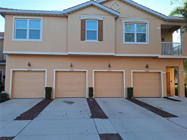 a front view of house