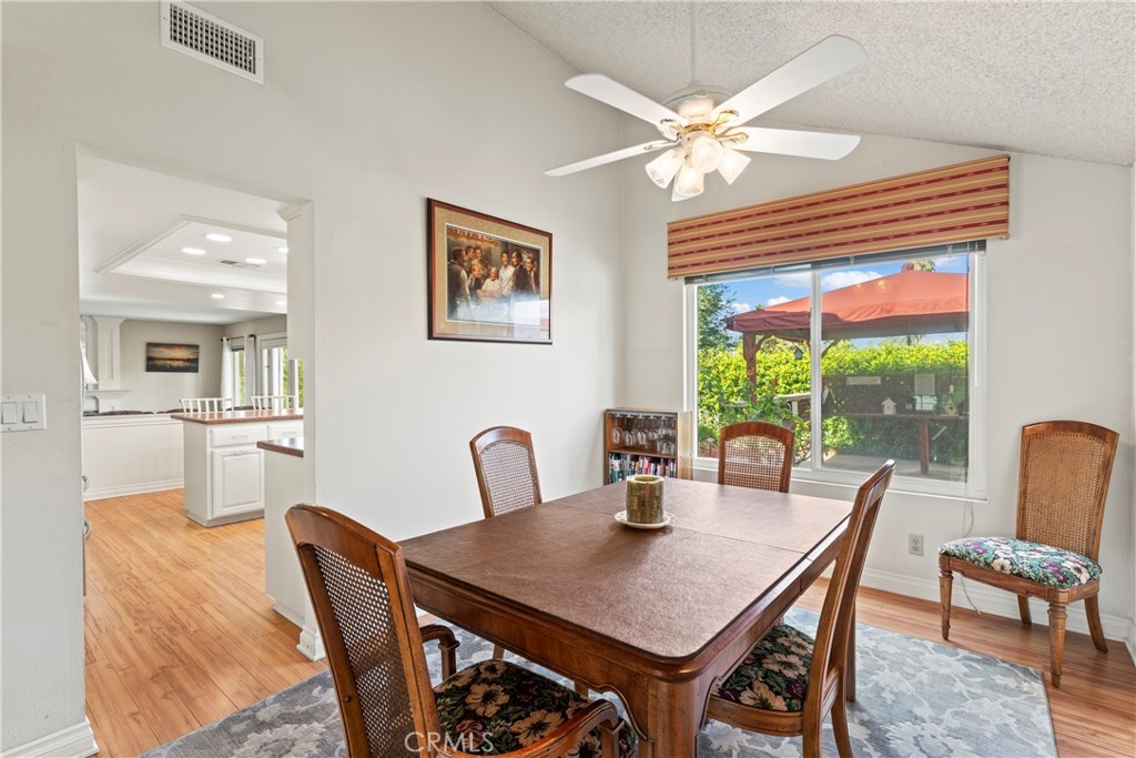 1749 Parkview Redlands, CA 92374 - Photo 12 of 55 a view of a dining room with furniture window and outside view