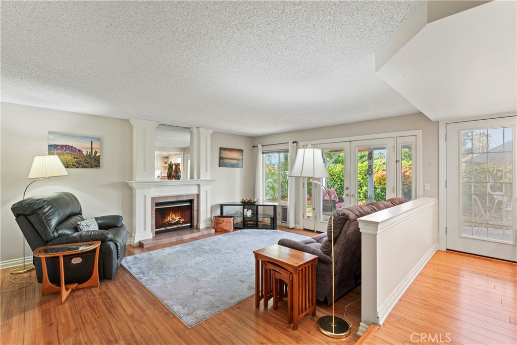 1749 Parkview Redlands, CA 92374 - Photo 18 of 55 a living room with furniture and a fireplace