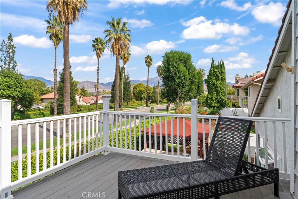 1749 Parkview Redlands, CA 92374 - Photo 31 of 55 a view of a two chairs on the roof deck