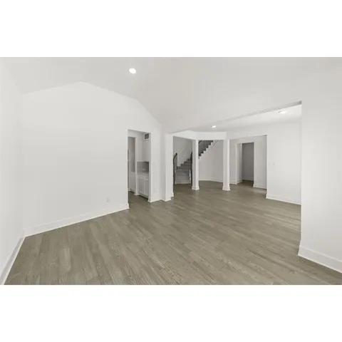 a kitchen with kitchen island white cabinets and counter space