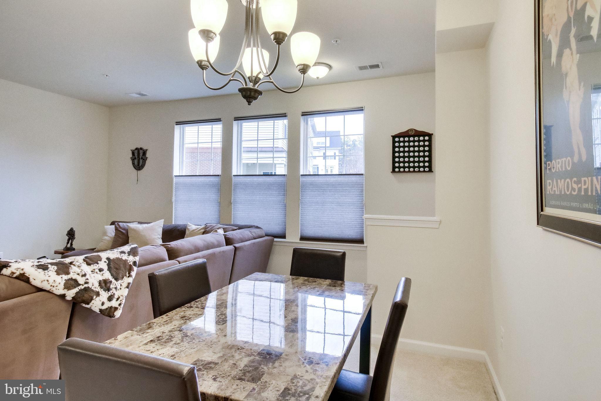4847 Dane Ridge Circle, Unit 87 Woodbridge, VA 22193 - Photo 8 of 35 Modern dining area with natural light.