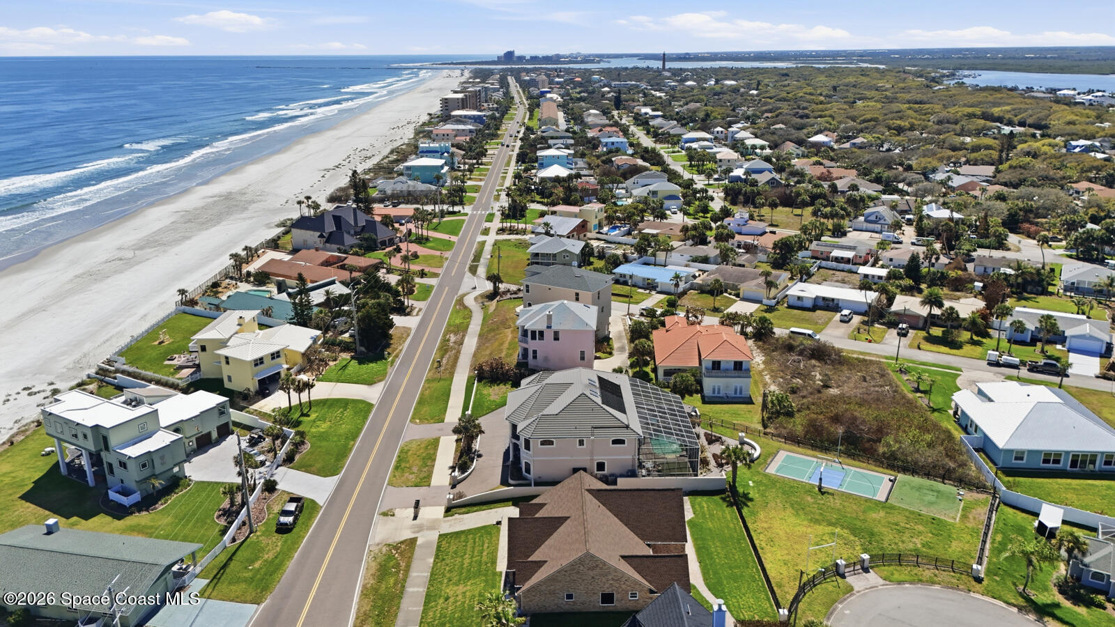 4688 South Atlantic Avenue Ponce Inlet, FL 32127 - Photo 65 of 83 an aerial view of multiple house