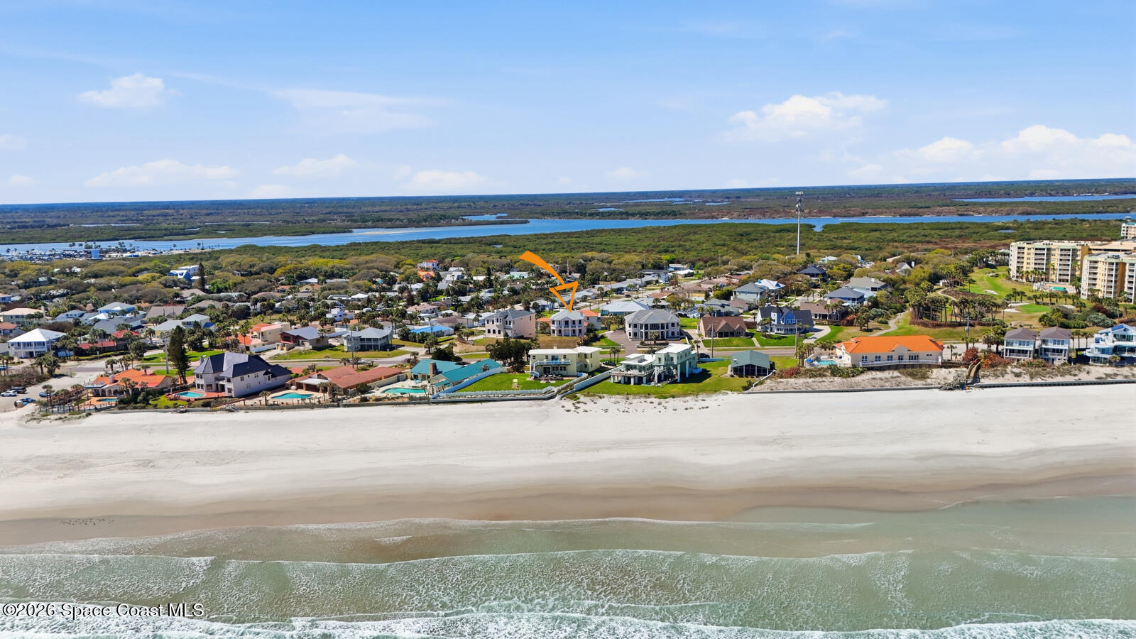 4688 South Atlantic Avenue Ponce Inlet, FL 32127 - Photo 66 of 83 a view of a street with an ocean view