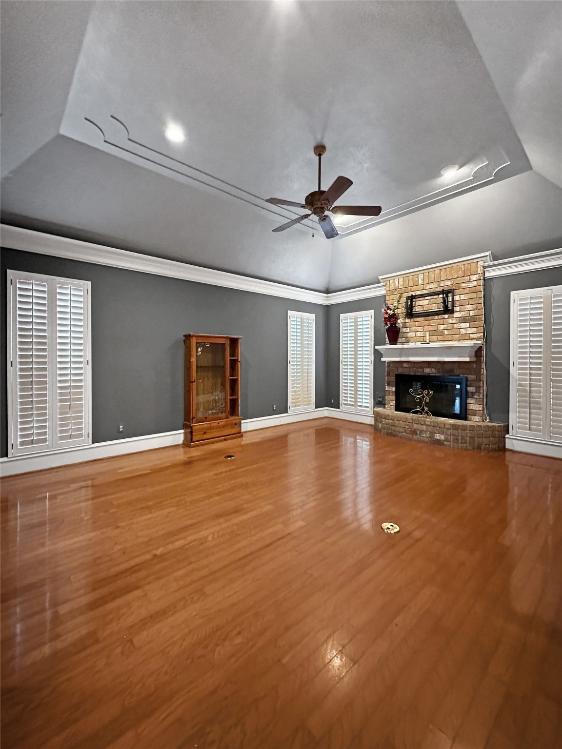 17003 Misty Creek Drive Spring, TX 77379 - Photo 6 of 50 a view of an empty room with window and wooden floor